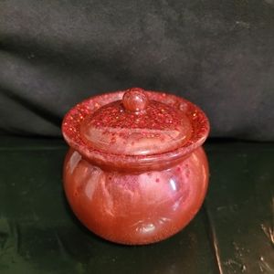 Homemade jewelry jar